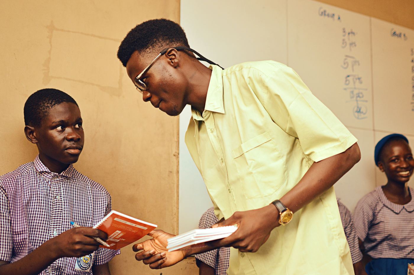 School outreach session